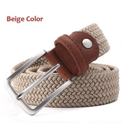 men's elastic braided stretch belt, view 11 - MRSLM