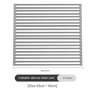 stainless steel sink draining rack, view 2 - MRSLM