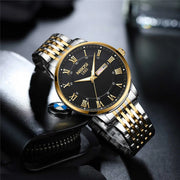 quartz wristwatch with luminous hands, view 8 - MRSLM