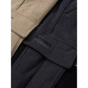 oversize fleece lined corduroy cargo pants, view 7 - MRSLM