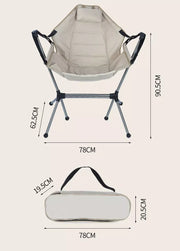 outdoor folding chair, view 8 - MRSLM