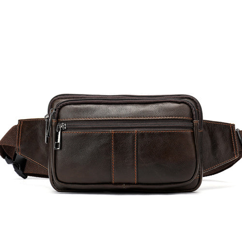 Leder Herren Kopf Leder Gürteltasche