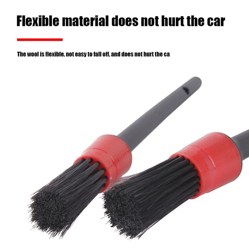 5-piece car detailing brush set, view 10 - MRSLM