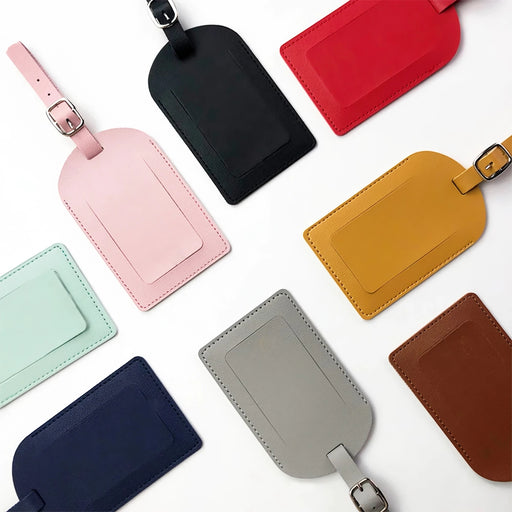PU leather luggage tag - MRSLM