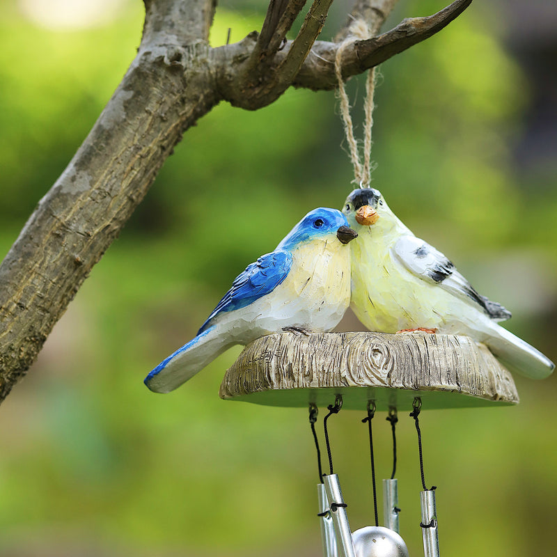 Resin birds wind chime, view 4 - MRSLM