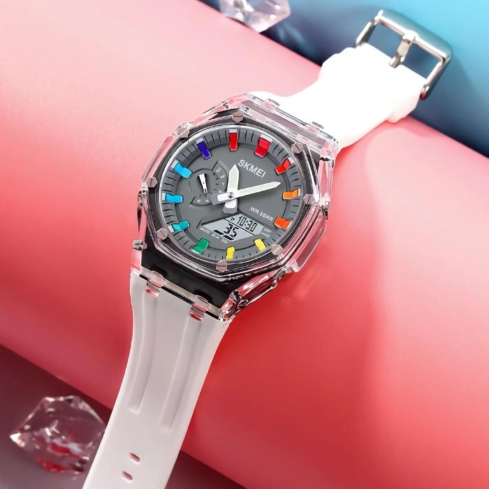 Led Light Electronic Waterproof Men Watch