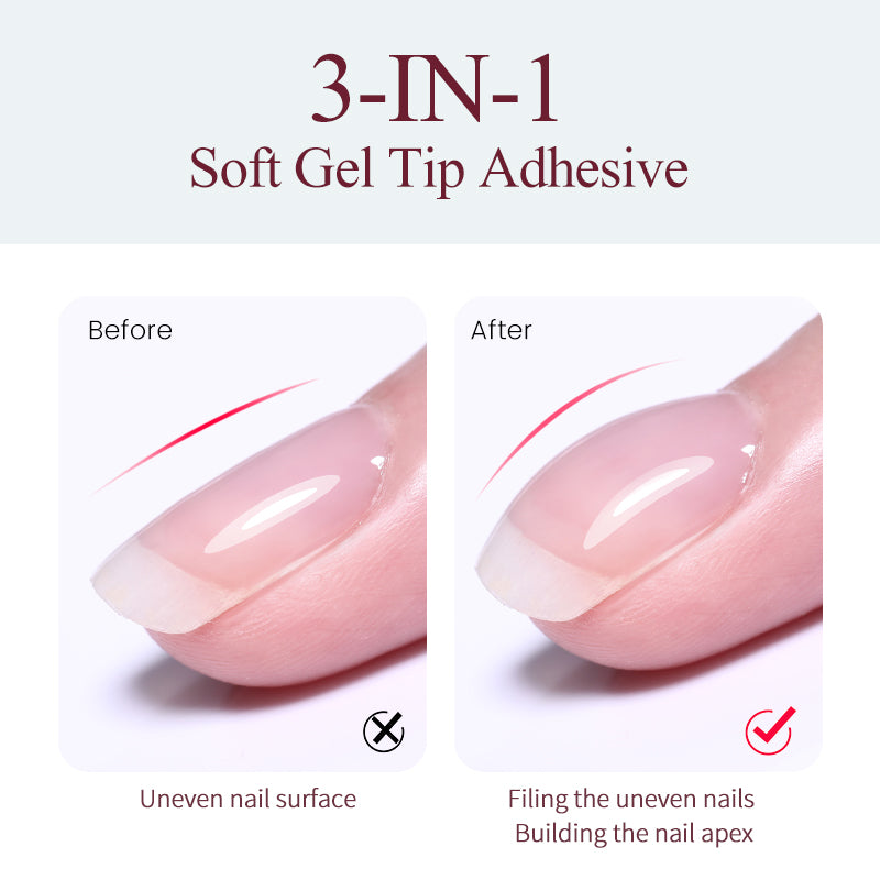 soft gel nail tips adhesive gel, view 5 - MRSLM