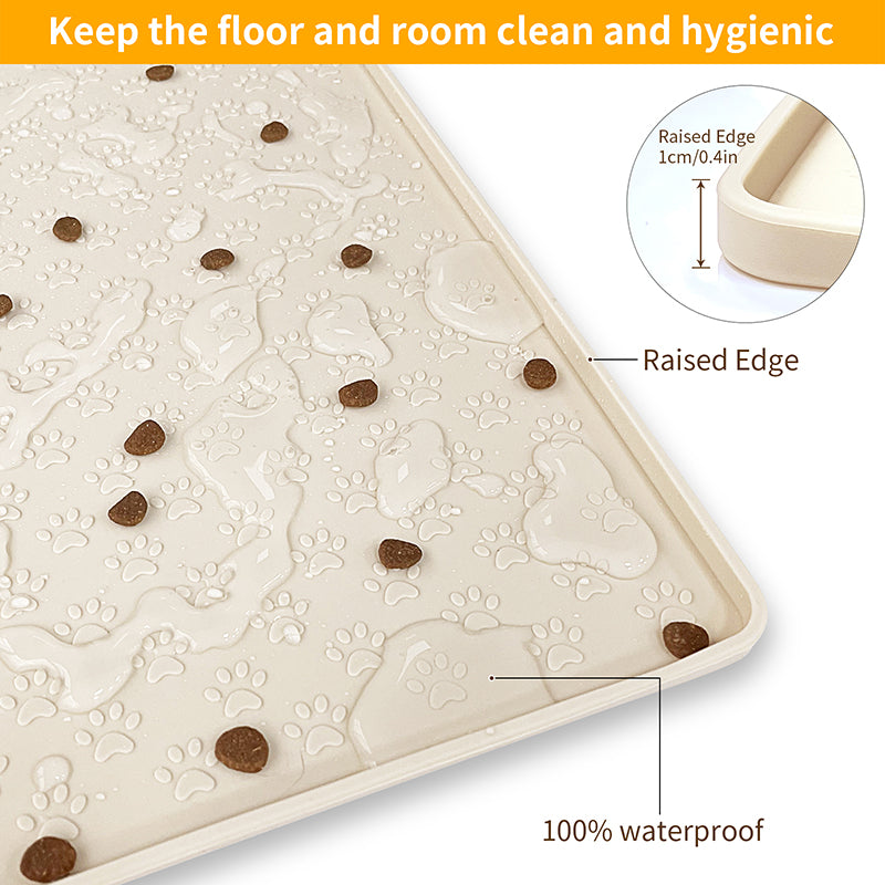 silicone pet placemat, view 7 - MRSLM