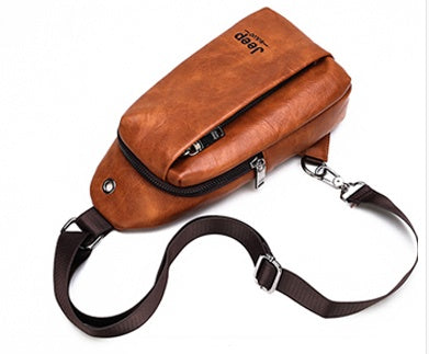 Sportliche Handytasche aus Leder