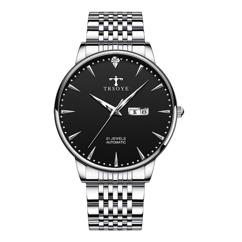 Modische, wasserdichte, automatische, hohle mechanische Uhr