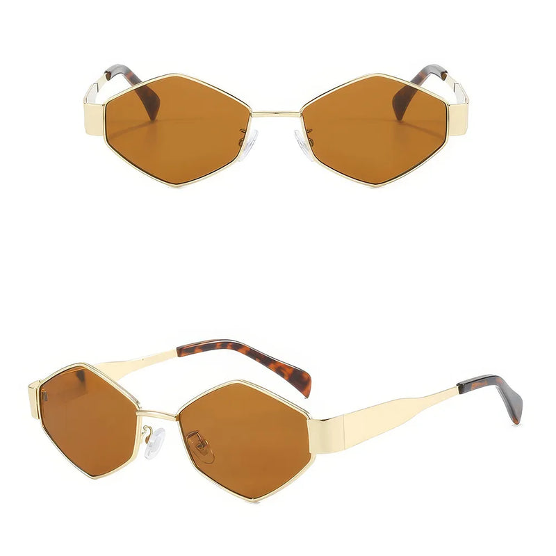 fashion polygonal sunglasses, view 11 - MRSLM