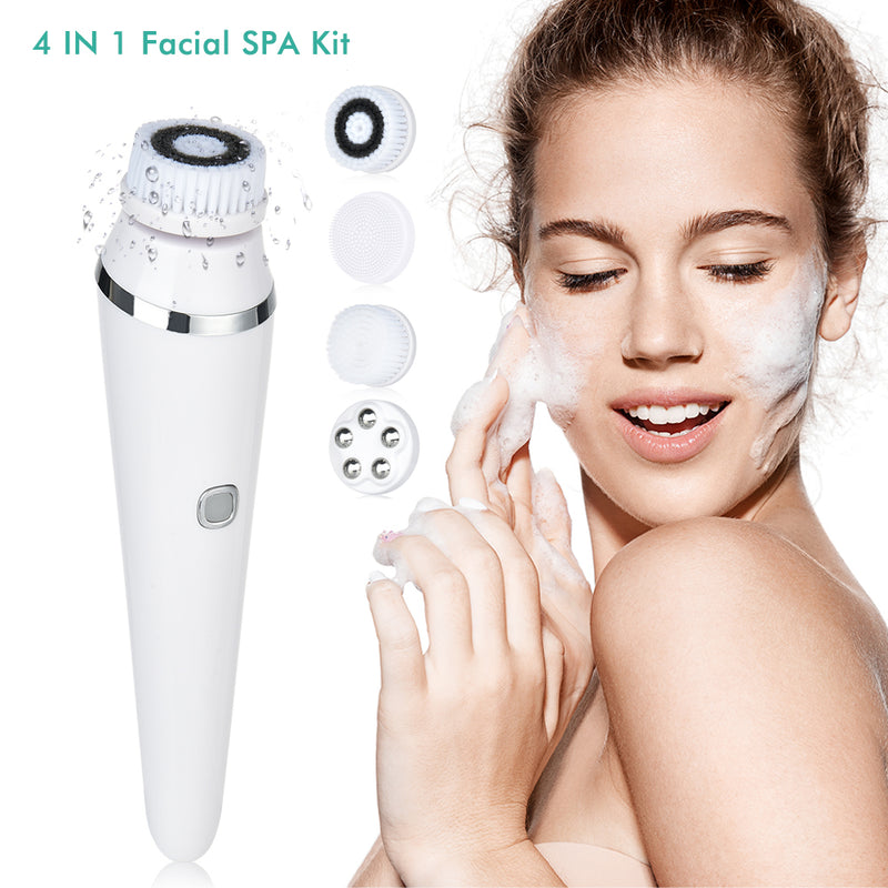 4-in-1 electric facial brush, view 2 - MRSLM