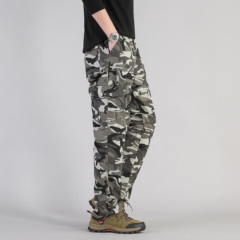 men's loose straight retro overalls, view 12 - MRSLM