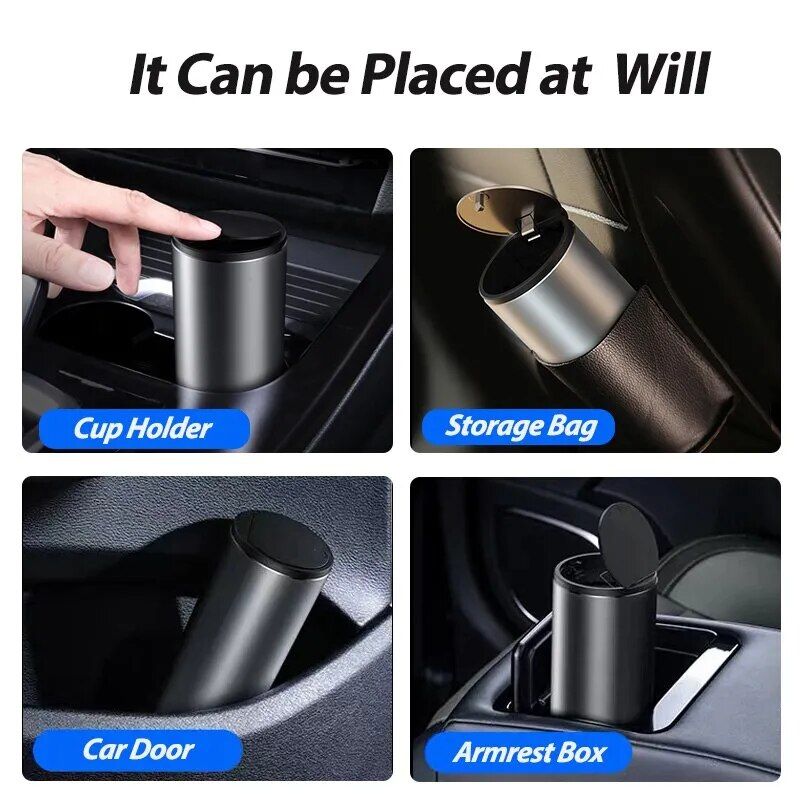 car trash can ashtray box, view 5 - MRSLM
