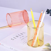 gold-plated pen holder, view 4 - MRSLM