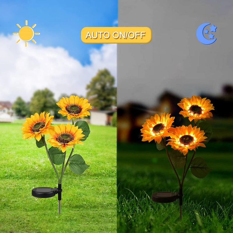 Solar-Sonnenblumenlichter