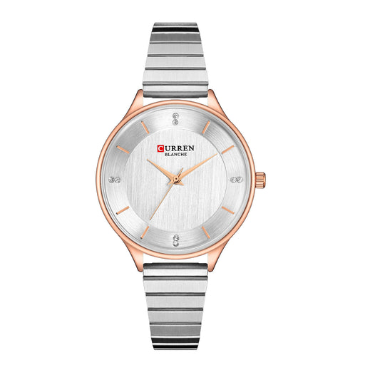 women's steel band quartz watch, view 7 - MRSLM