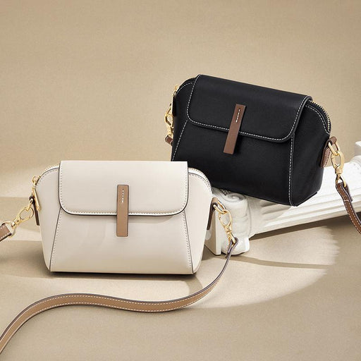 Small square leather crossbody bag - MRSLM
