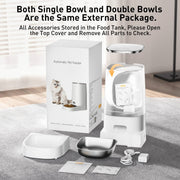smart WiFi automatic pet feeder, view 8 - MRSLM