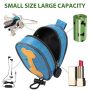 dog poop bag holder for leash, view 4 - MRSLM