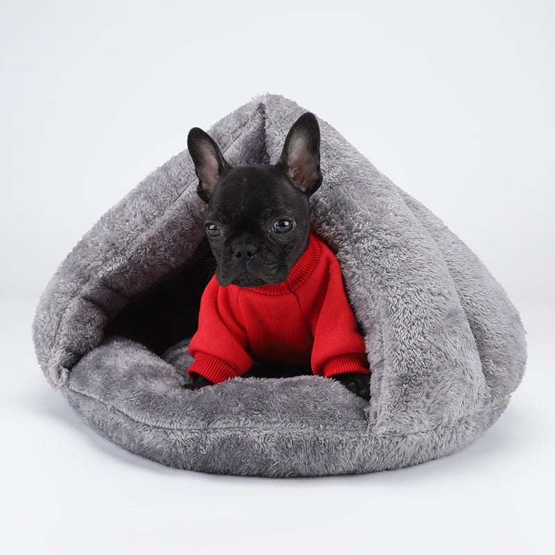 Gemütliches Plüsch-Hundebett