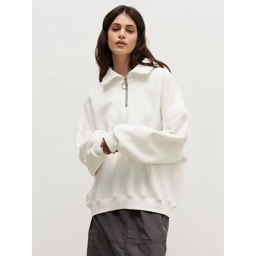 oversized fleece hoodie, view 2 - MRSLM