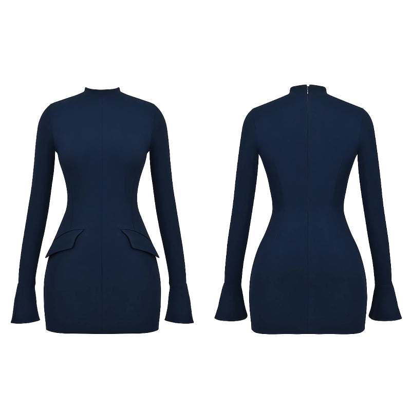 two pocket mini dress, view 10 - MRSLM