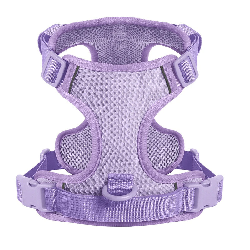 Reflective no-pull mesh nylon dog harness, view 7 - MRSLM