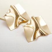Vintage square statement earrings - MRSLM