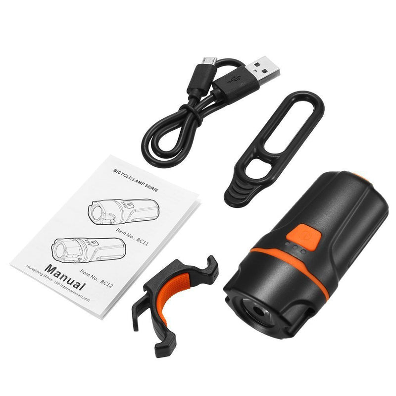 USB Bicycle Light Mountain Bike Charging Headlight