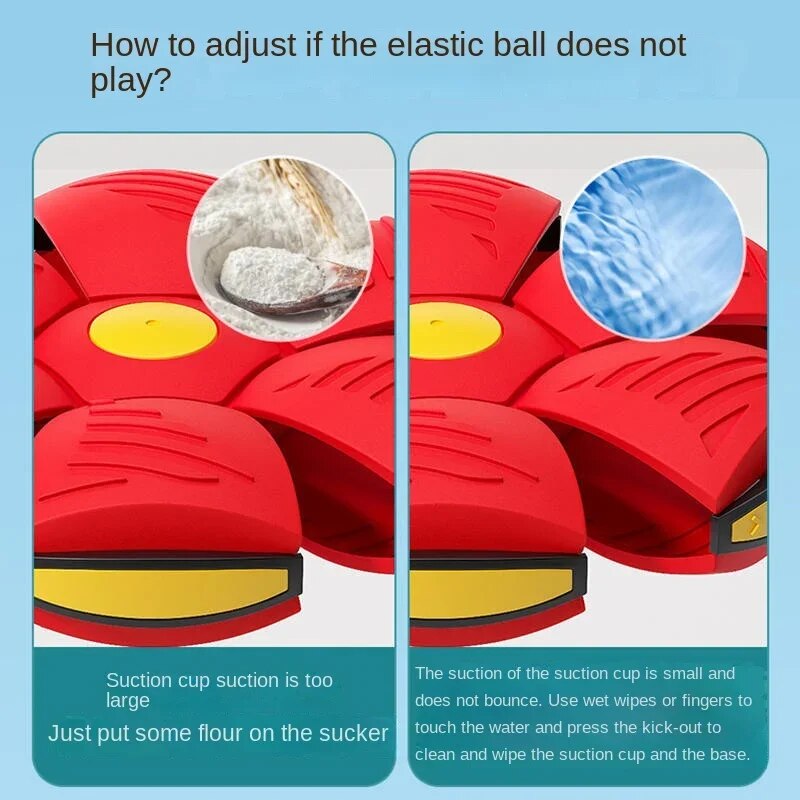 magic UFO ball dog toy, view 10 - MRSLM