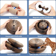 magic organ cat scratcher toy, view 6 - MRSLM