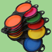 portable collapsible dog bowl, view 9 - MRSLM