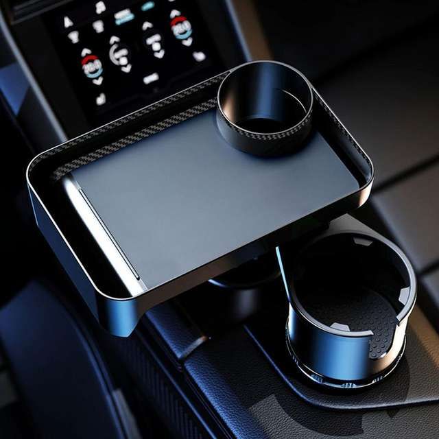 adjustable car cup holder tray - MRSLM