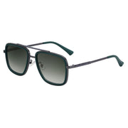 vintage square oversized sunglasses, view 2 - MRSLM