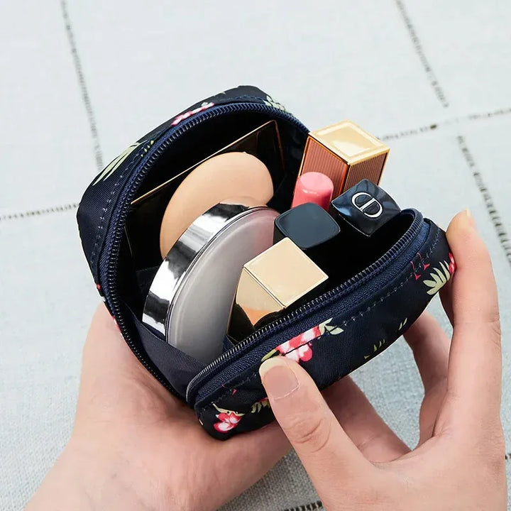 Portable Sanitary Napkin and Cosmetic Storage Bag