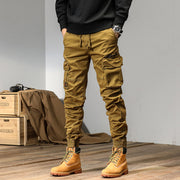 american straight multi-pocket work trousers, view 8 - MRSLM