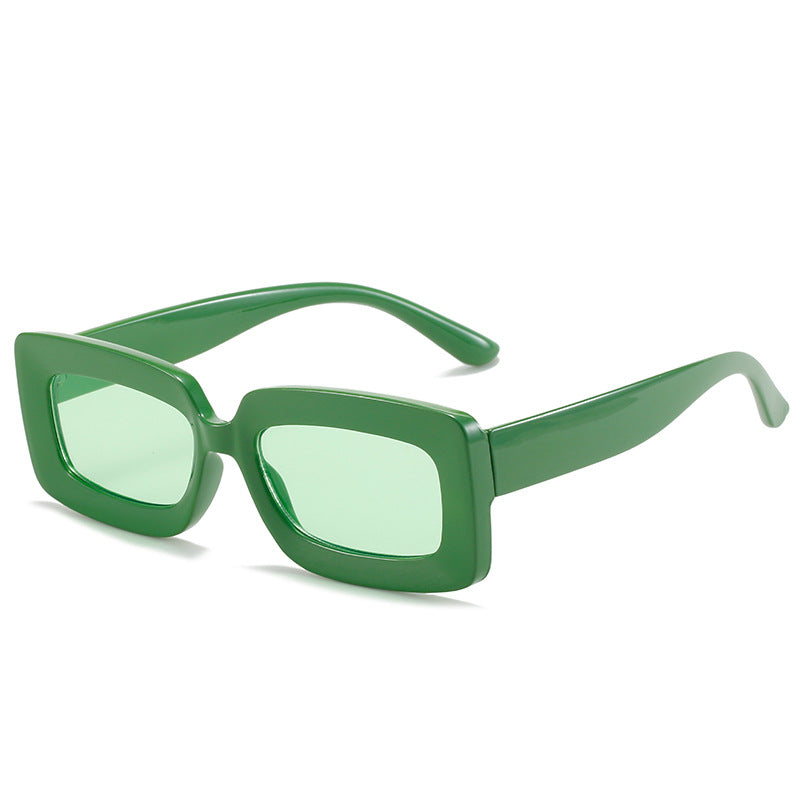 oversized square sunglasses for women, view 3 - MRSLM