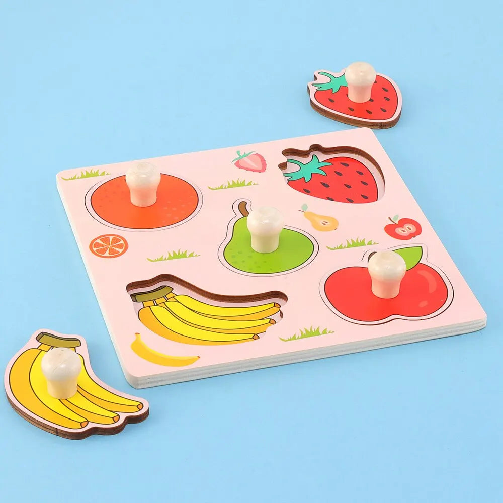 Montessori Toddler Puzzle & Cognitive Matching Cards