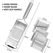 4-in-1 manual vegetable slicer and grater, view 7 - MRSLM