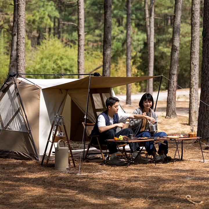 Tenda automática de campismo tipo A para uso externo