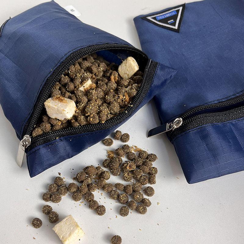 Blauer Snackbeutel für Haustiertraining