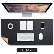 double-sided cork PU leather desk mat, view 12 - MRSLM