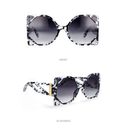 oversized square women's sunglasses, view 8 - MRSLM