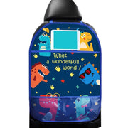 kids car anti kick mat seat back protector, view 8 - MRSLM