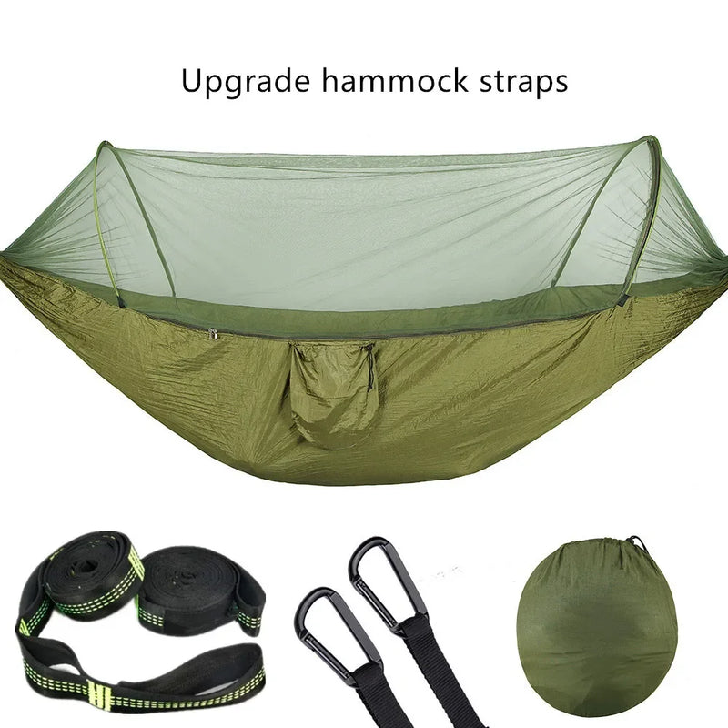 camping hammock with mosquito net, view 9 - MRSLM