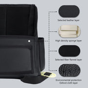 PU leather car seat organizer, view 9 - MRSLM