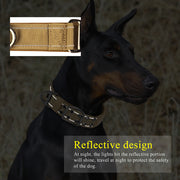 adjustable tactical nylon dog collar, view 5 - MRSLM