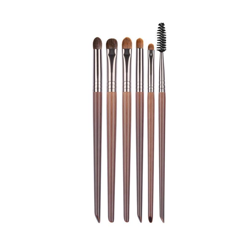 6-piece eye makeup brush set, view 2 - MRSLM