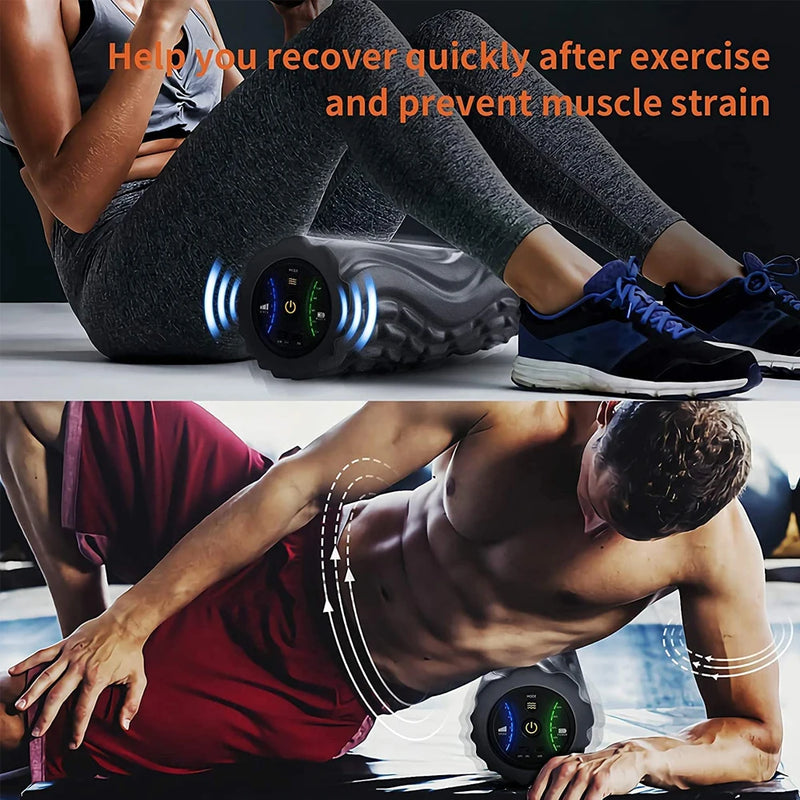 vibrating foam roller, view 4 - MRSLM